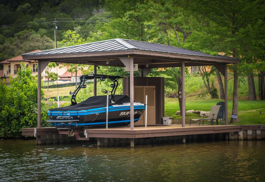 Boat Dock Builder Austin TX, Custom Designed